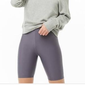 Forever 21 grey biker shorts